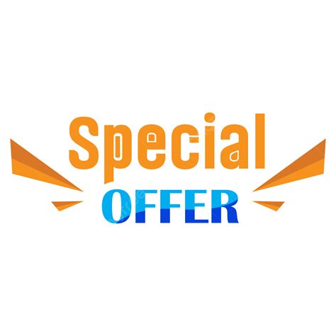 Promotion Special Offer Vector Png Images Special Offer Orginal