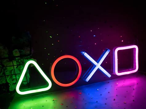 Buy Neon Signs For Playstation Light Icon Gaming Neon Signs For