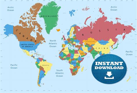 High Resolution World Map Reference High Resolution United States Map