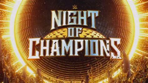 Wwe World Heavyweight Championship Match Is Set For Night Of Champions