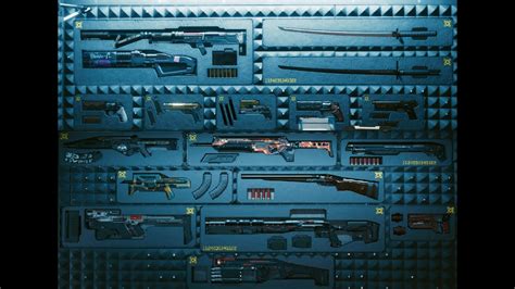Cyberpunk 2077 How To Get Stash Wall All 19 Iconic Weapons Youtube