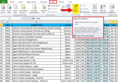 Autofilter In Excel Examples How To Use Autofilter