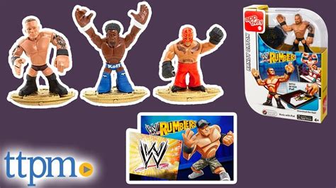 Wwe Rumblers Apptivity Ipad Gameplay Video From Mattel Youtube