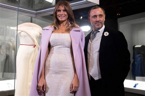 Hervé Pierre Who Designed Melania Trumps Inauguration Gown Is