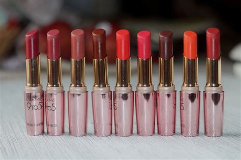 Lakme 9 To 5 Primer Matte Lipstick Collection Review And Swatches