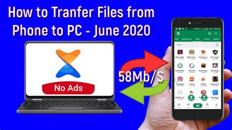 Xender How To Transfer Files From Phone To Pc At 58mbs In June 2020