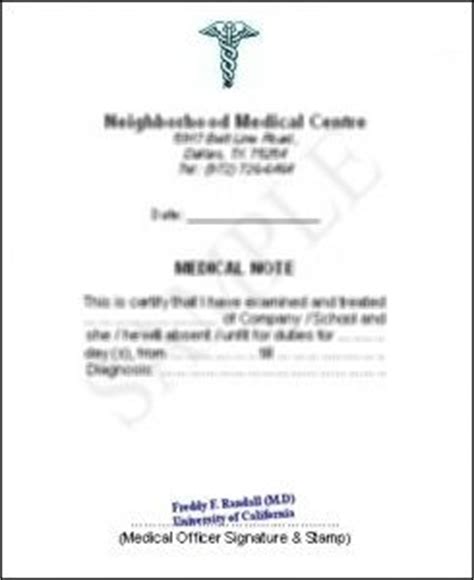 Pictures of Real Doctors Note For Work