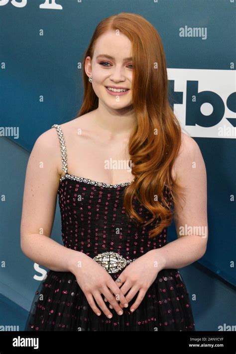 Los Angeles United States 19th Jan 2020 Sadie Sink Arrives For The