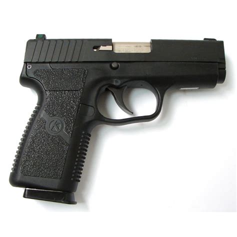 Kahr P9 9 Mm Caliber Pistol Compact Model With Black Finish And Night