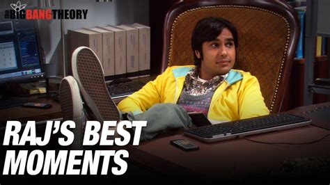 Rajs Best Moments The Big Bang Theory Youtube