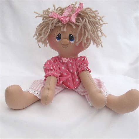This Cute Little Rag Doll Is Perfect For Those Little People To Carry Around Rag Doll Pattern