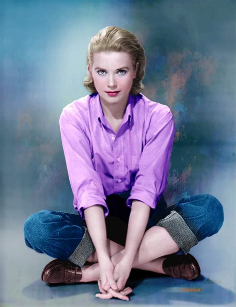 Colors For A Bygone Era Grace Kelly 1929 1982 Ca 1954