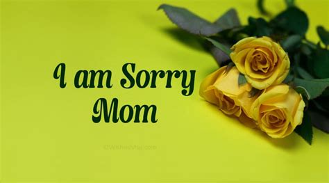 I Love You Mom M Sorry Poems