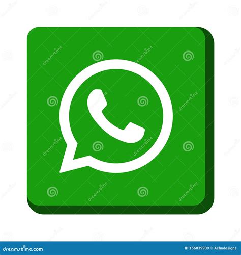 Whatsapp Icon Editorial Stock Image Illustration Of Button 156839939
