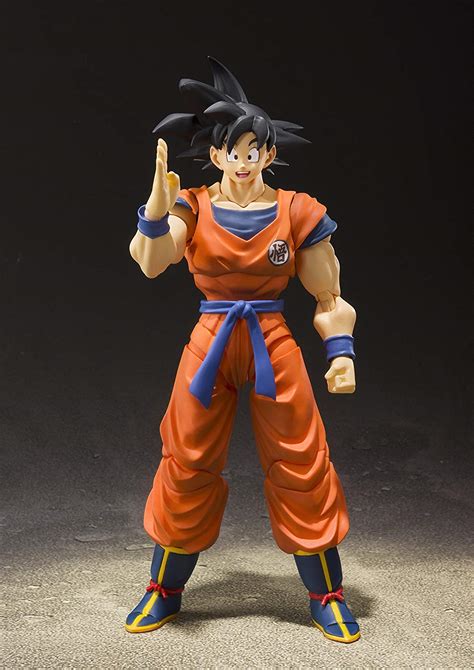 Includes 3 different expressions, letting you replicate all sorts of dramatic moments. Figurine Dragon Ball Z - S.H. Figuarts : Son Goku - Bandaï - Produit Dérivé (Figurine) - Manga Story