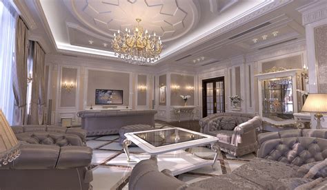 Indesignclub Living Room Interior Design In Elegant Classic Style