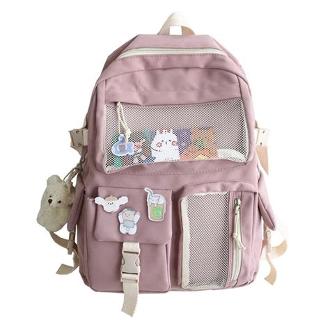 Kawaii Cute School Backpack In 2021 Womens Backpack Girl Backpacks Kawaii Backpack