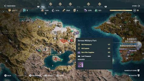 Where To Find The Lokis Fort In Assassin S Creed Odyssey