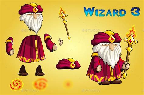 Wizard of legend sprite sheet. Wizards 2D Game Character Sprite Sheet | Fantasy wizard ...