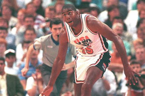 Michael Jordan Y Magic Johnson Lideraron Al Mágico Dream De Barcelona 92