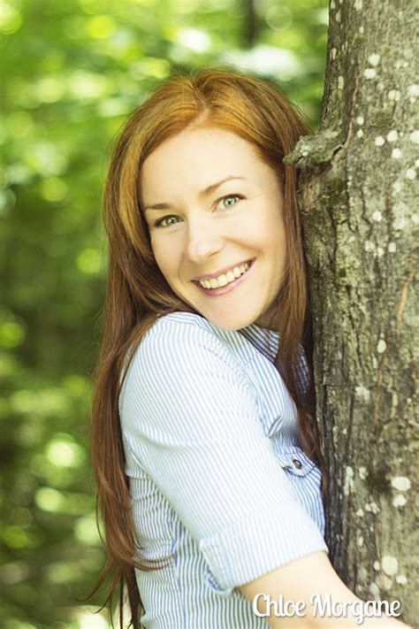 Chloe Morgane Aka Camille Crimson Tree Hug Redhead Beauty