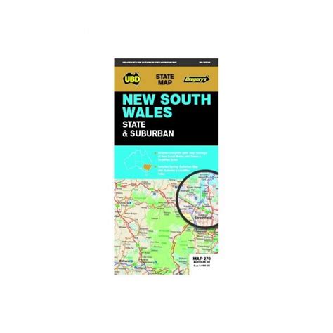 New South Wales State And Suburban Map 270 Ubd Gregorys