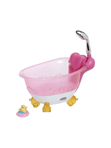 The most successful brand play concept of zapf creation ag is processes constantly and is enhanced by new, lovingly designed accessories. ZAPF CREATION BABY born Bath Badewanne transparent