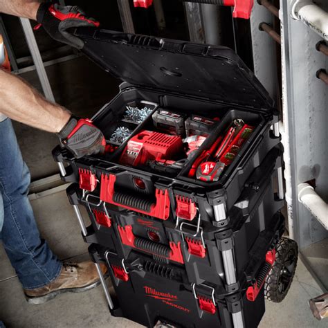 Milwaukee Pce Packout Toolbox Storage System Set Protrade