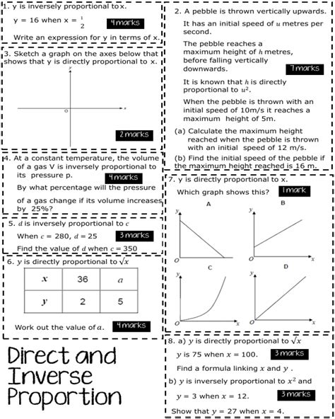 Free interactive exercises to practice online or download as pdf to print. 7th Grade Printable Math Proportional Worksheets Whith An Answer Key | Math Worksheets Printable