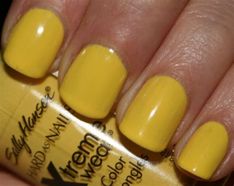 Sally Hansen Xtreme Wear Mellow Yellow Nail Polish Nails