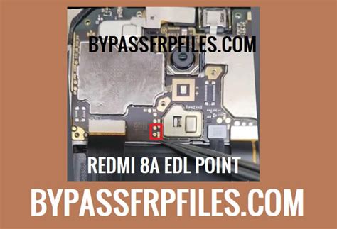 Redmi A EDL Point Test Point Reboot To EDL Mode Frp Bypass Files