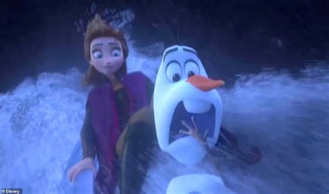 Frozen 2 Trailer Elsa Anna And Olaf Feature In All New Action Packed
