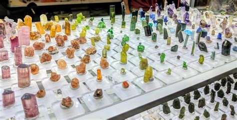 Super Cool Gemstone Display At A Local Event Rrainboweverything