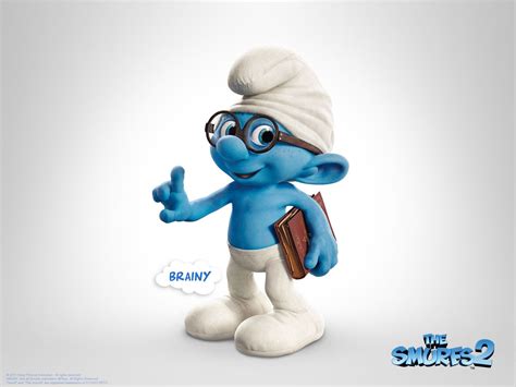 Brainy Smurf Smurfs Movie The Smurfs 2 2 Movie Disney Pixar