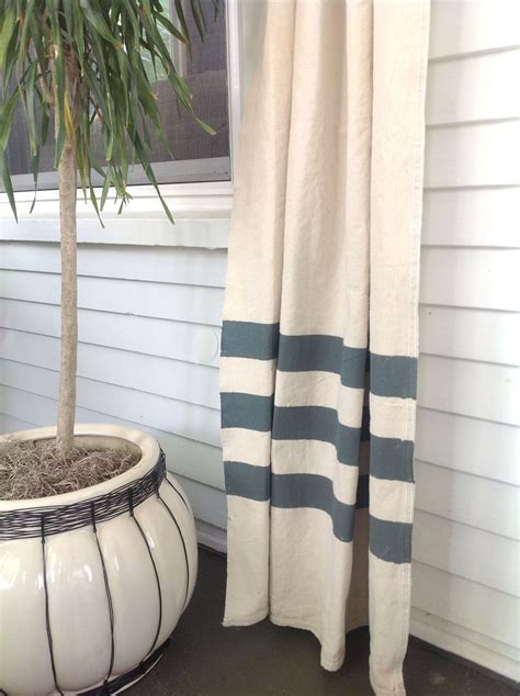Diy Drop Cloth Patio Curtains Blocking Ejournal Gallery Of Photos