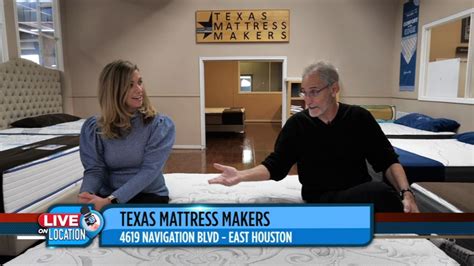 Live On Location With Texas Mattress Makers Sleep Better And Get A