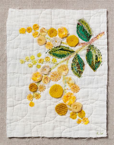 slow stitching kits on sale now fabric art art quilts slow stitching