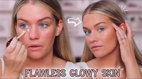Flawless Natural Glowy Skin Samantha Ravndahl Youtube