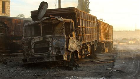 U S Officials Say Russia Probably Attacked U N Humanitarian Convoy The New York Times