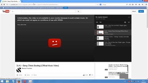 All we get is one statement saying, this video is not available in your country. and it kills our the simplest way is to download the video and watch blocked youtube video as many numbers of time as you want. How to watch blocked YouTube Videos - Firefox Addon - YouTube