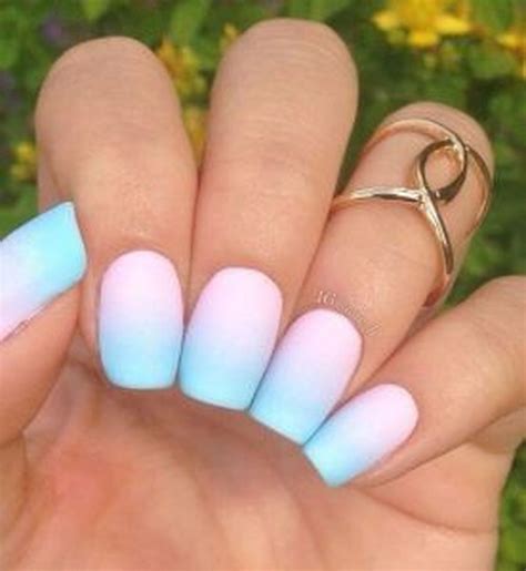 36 Stunning Spring Pastel Nails Color Inspirations Nail Art Ombre Ombre Nail Art Designs