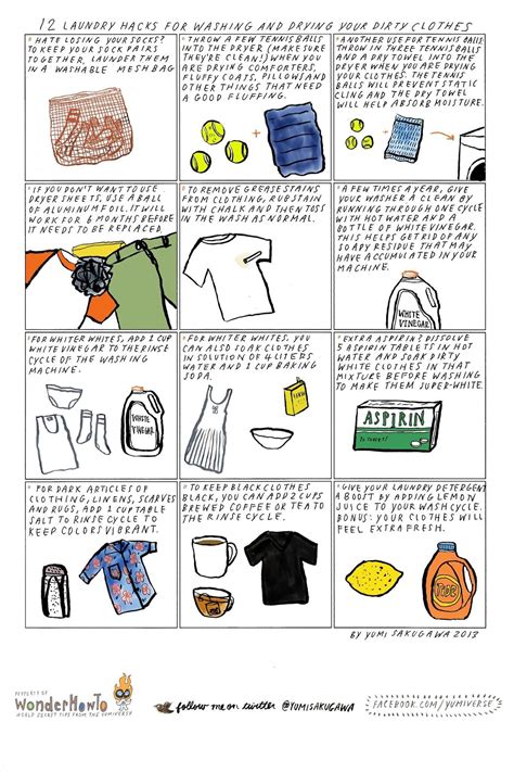 Hot water can cause colors to fade, and. 12 Laundry Hacks for Washing & Drying Your Dirty Clothes ...