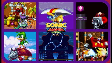 Sonic Mania Plus All Stage Transitions And Cutscenes Youtube