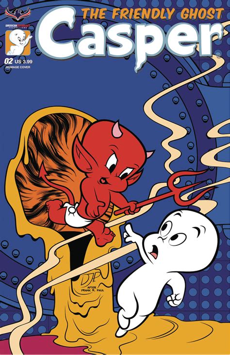Casper The Friendly Ghost 2 Homage Jourdan Cvr First Comics News