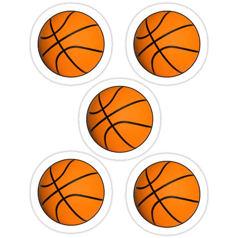 Basketball Stickers Stickers By Ilmagatpscs2 Redbubble