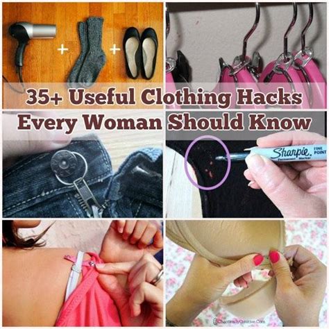 35 Useful Clothing Hacks Every Woman Should Know
