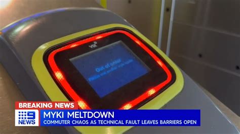 Myki meltdown hits Melbourne | Melbourne, Nine News, power outage