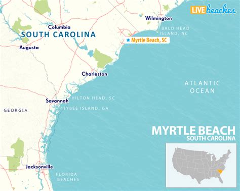 Myrtle Beach Florida Map Zone Map