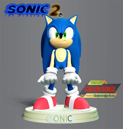 Sonic The Hedgehog 3d Print Model By Ryanmaicol Ph
