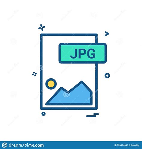 Simply drag image file and drop it in the box. Jpg File Format Icon Vector Design Stock Vector ...